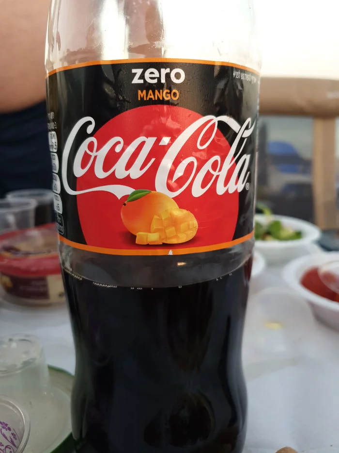 Post 1 photo. Coca-Cola Zero with mango flavor. Israel - My, Cola or Pepsi, Beverages