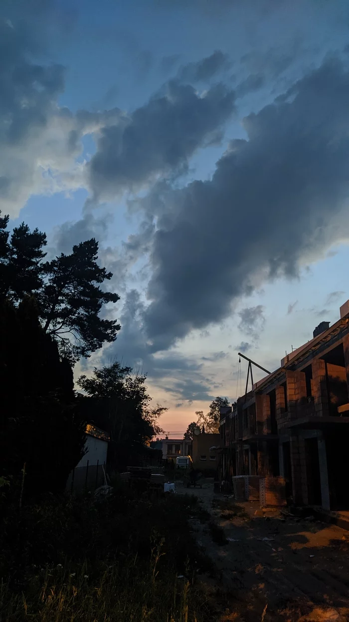 A walk through the suburbs of Warsaw from dusk to dawn - My, Warsaw, Sunrises and sunsets, Longpost