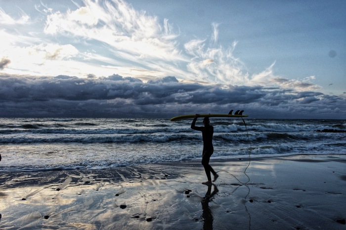 На закате Балтийского моря