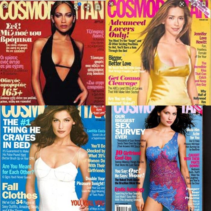 How the cover of Cosmopolitan magazine has changed since the early 2000s - USA, Society, The culture, Magazine, Cosmopolitan