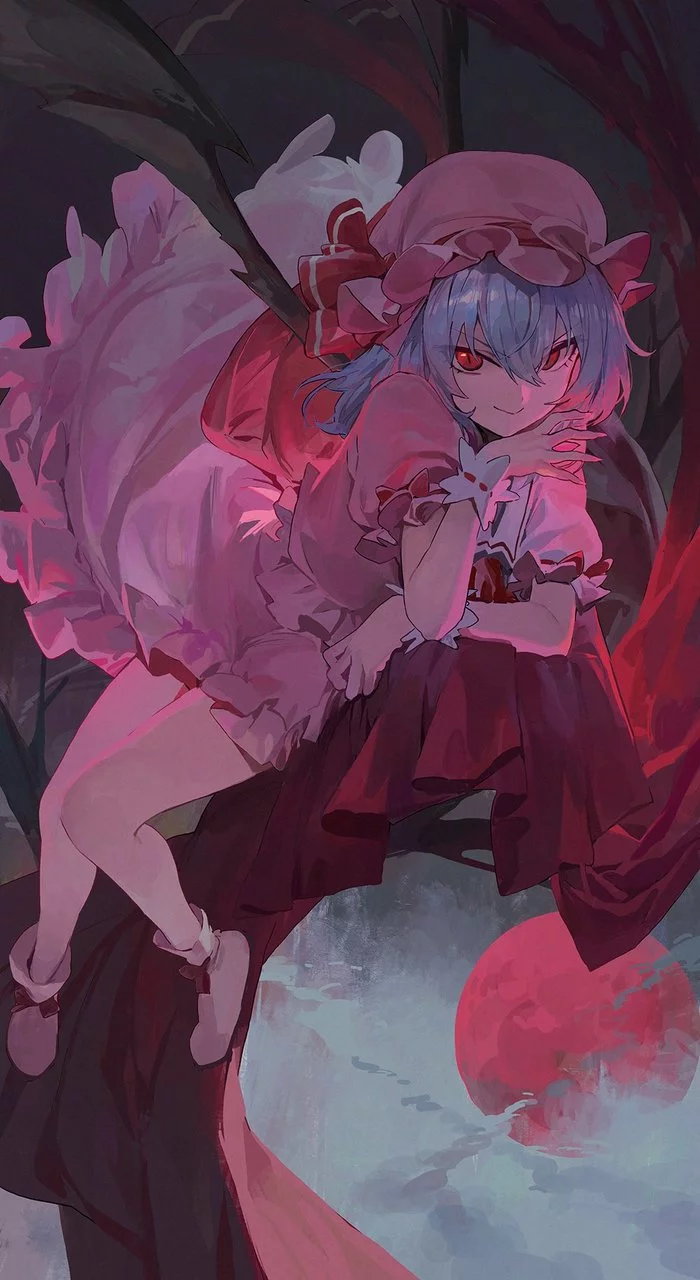 Remi ~ - Touhou, Remilia scarlet, Anime art, Anime, Art, Mossi