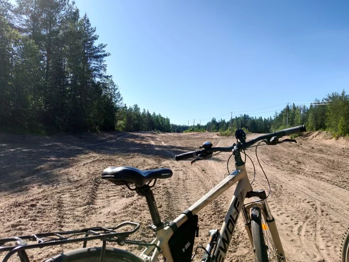 Let's do an off-road bike ride. June 2020 - My, A bike, Sertolovo, Pokatushki, Dirt, Video, Longpost