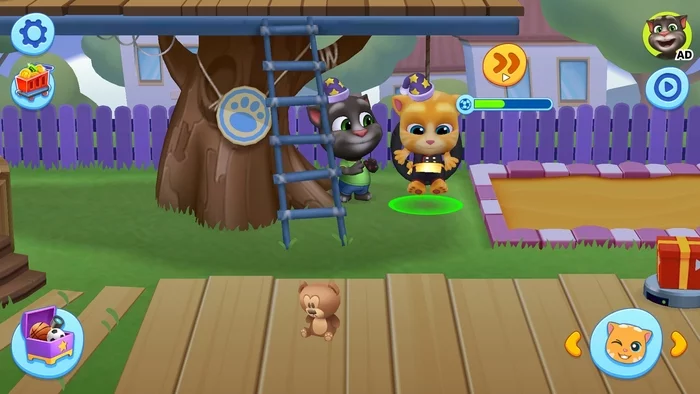 Just cats on a swing. It's just me at 16 playing children's games - My, Games, cat, Swing