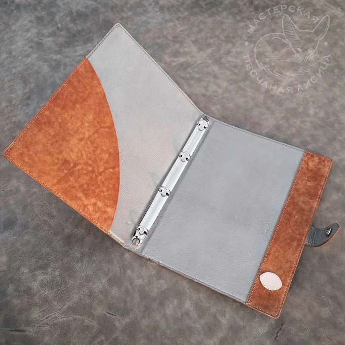 Folder. Just a folder :o) - My, Handmade, Leather, With your own hands, Longpost, Needlework without process, Folder, Craft