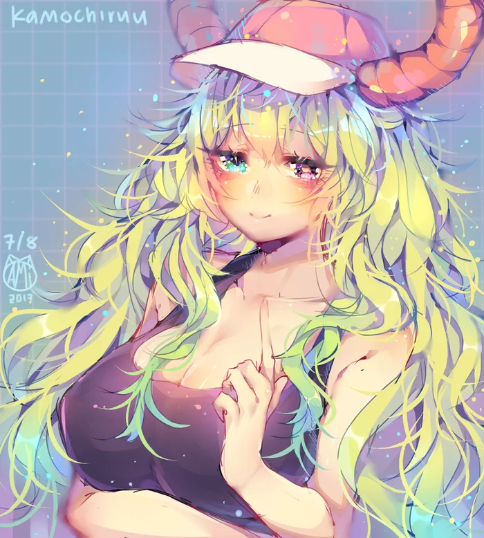 Lucoa - Kobayashi-San chi no maidragon, Lucoa, Anime Art, Аниме