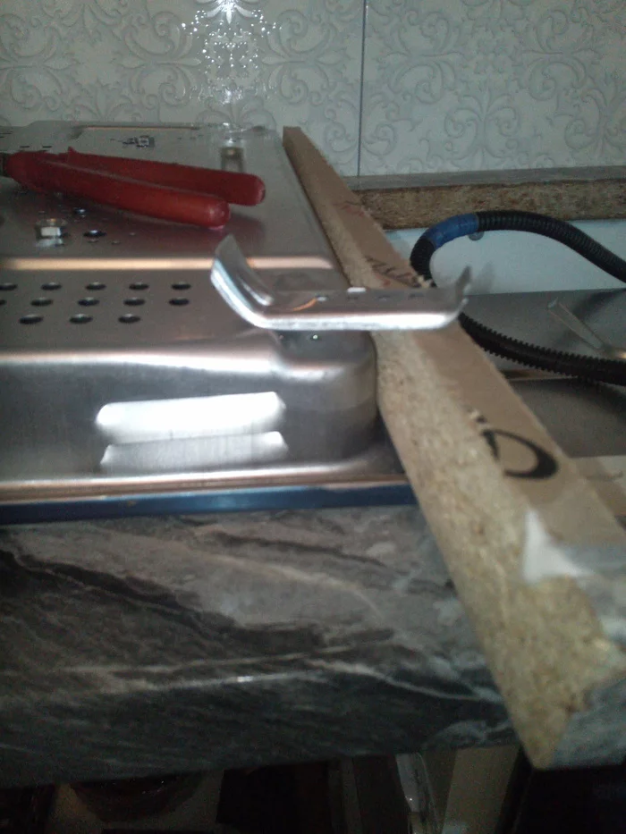 Problem installing the hob! - My, Hob, Problem, Longpost