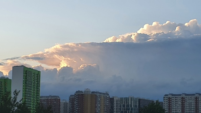 Закат в некрасовке - Моё, Некрасовка, Закат, Москва, Длиннопост, Фотография