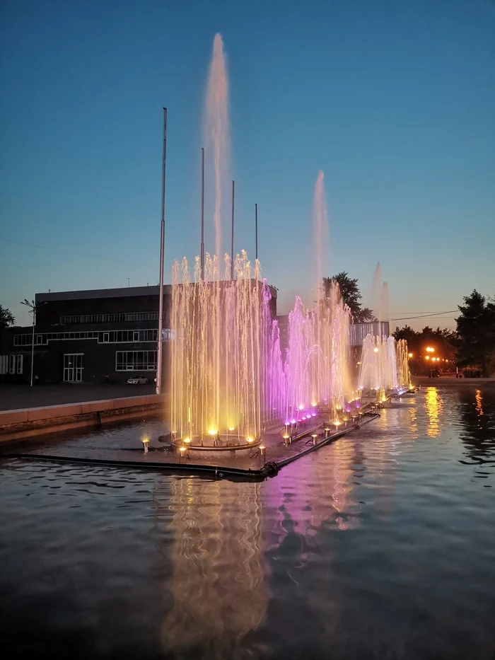 Photos every day - My, Irkutsk, Fountain, The photo