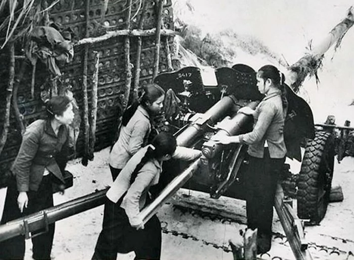 Vietnamese girls and Soviet guns - My, Vietnam, Vietnam war, Story, Women in War, Past, Artillery, Video, Longpost