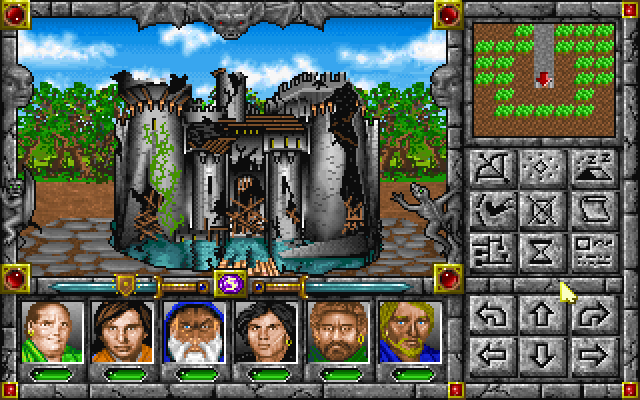 Might and Magic: Clouds of Xeen (часть 2) - Моё, 1992, Прохождение, Might and magic, New World Computing, Игры для DOS, Компьютерные игры, RPG, Ретро-Игры, Длиннопост