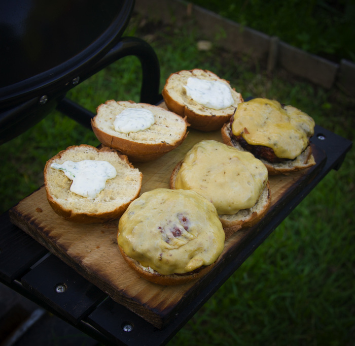 Ленивый бургер с копченым перцем Еда, Рецепт, Кулинария, Вкусно, Мясо, Гриль, Dinoburger, Длиннопост