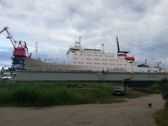 Легендарное судно в доке - Моё, Корабль, Джеймс Кэмерон, Титаник, Океан, Келдыш, Длиннопост