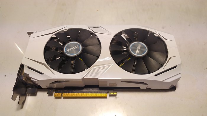 We transported the card and got problems with food. Asus Dual 1070 repair - My, Repair, Video card, Geforce GTX 1070, Longpost