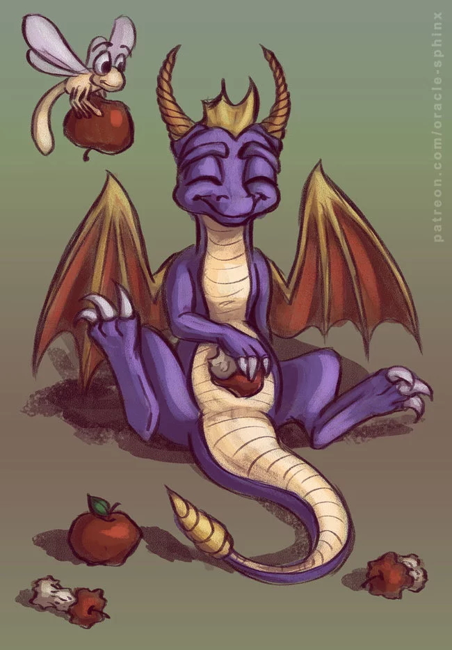 Шесть фанартов + Бонус - Моё, Sixfanarts, Арт, Spyro, Асока Тано, Катара, Туранга Лила, Цири, Shantae, Длиннопост