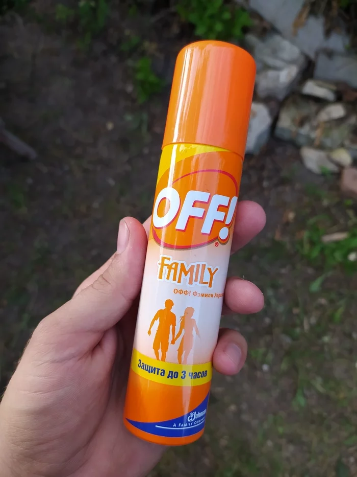 Reliable protection from family - My, Spray, Mosquitoes, Family