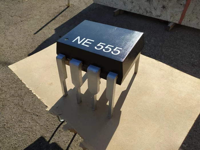 Stool for a friend (electronics) - My, CNC, Chip, Workshop, Ne555, Needlemen, Longpost, With your own hands, Stool