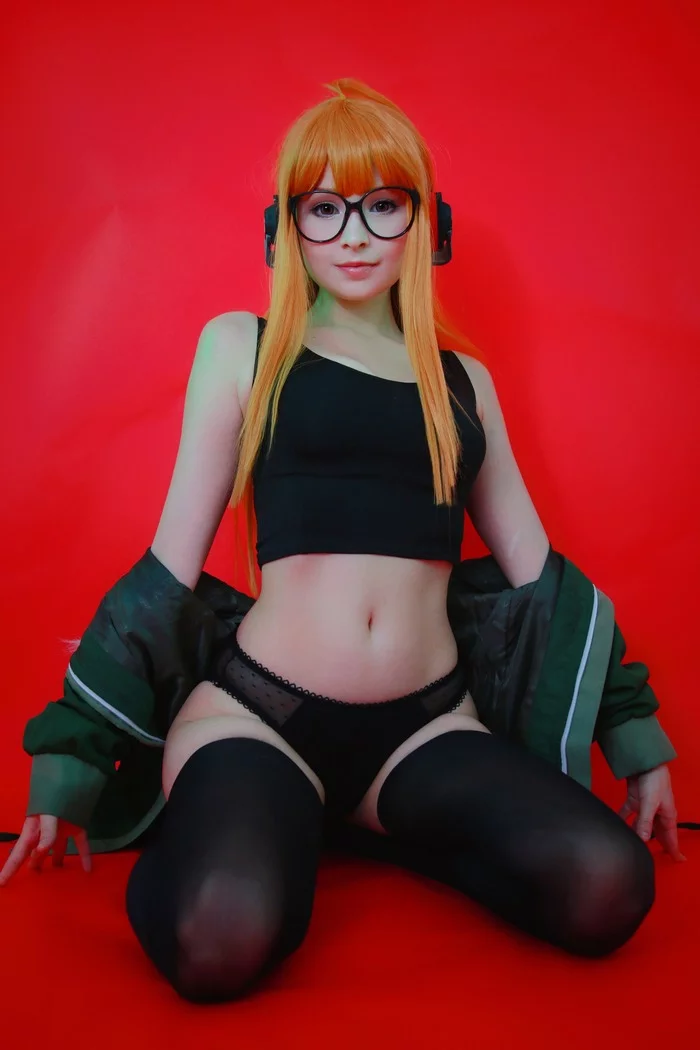 Hidori Rose | Sakura Futaba - NSFW, Эротика, Голые, Попа, Косплей, Длиннопост, Hidori Rose, Sakura Futaba, Persona 5