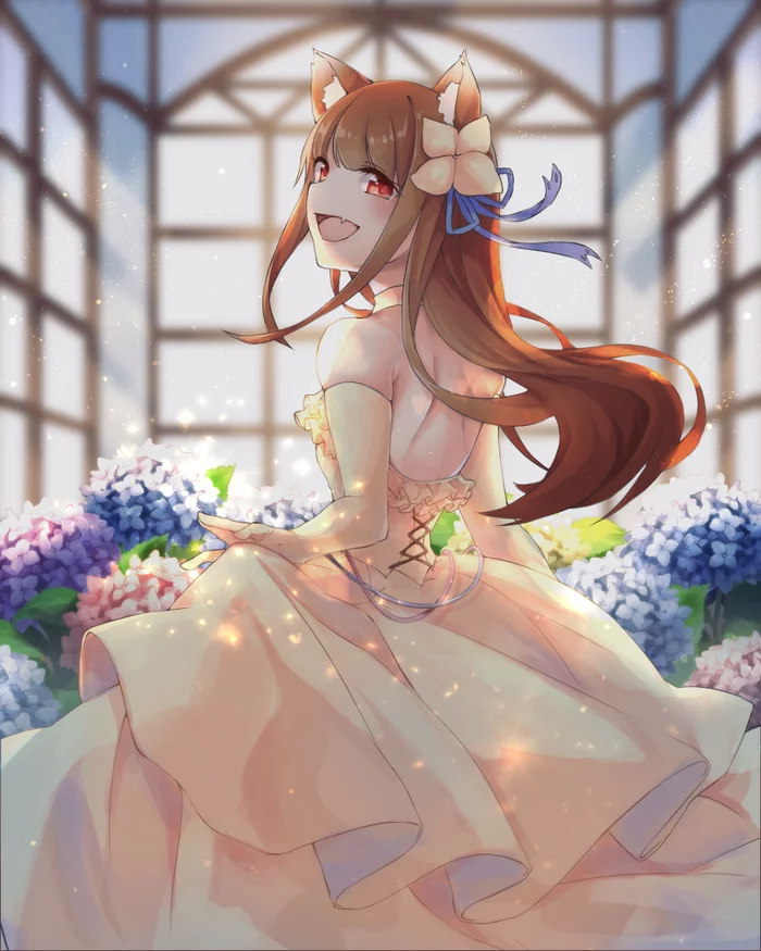 Holochka - Anime art, Anime, Holo, Spice and wolf