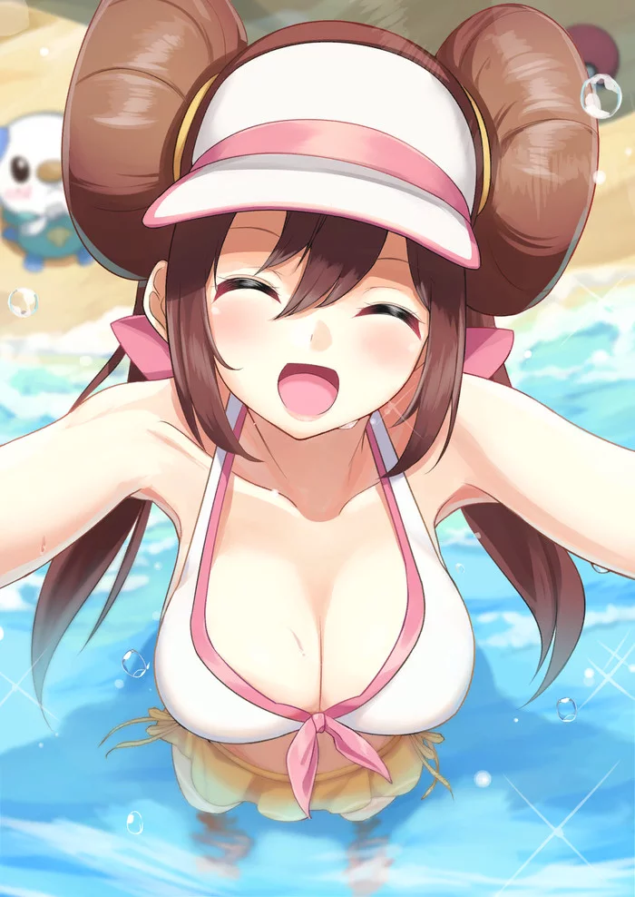 Rosa - Pokemon, Anime art, Anime, Games, Swimsuit, Rosa (Pokemon)