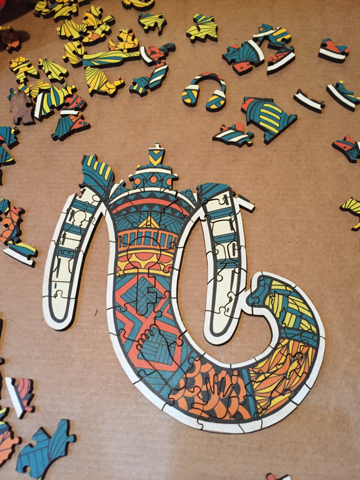 Паззл на др | Пикабу