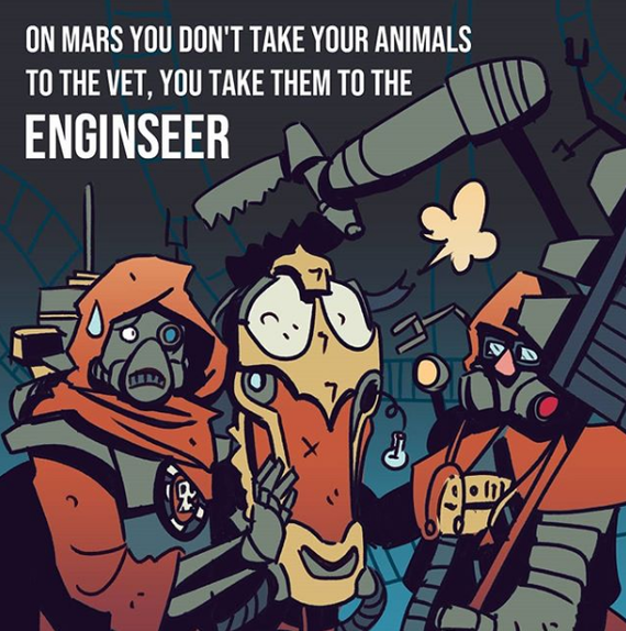 Животные Марса