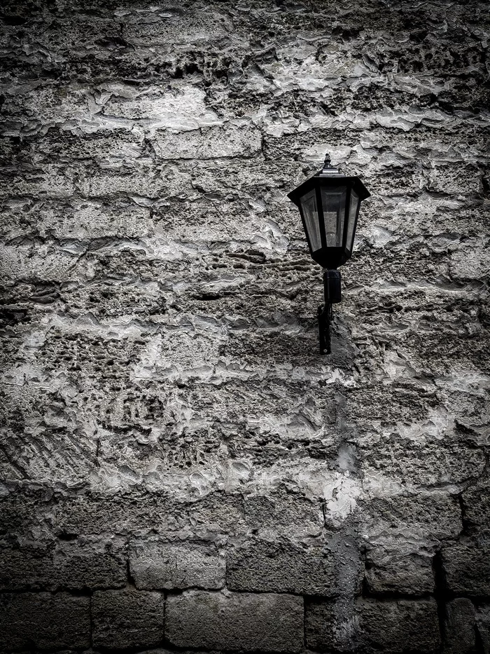 Flashlight - My, Lamp, Black and white photo, Beginning photographer