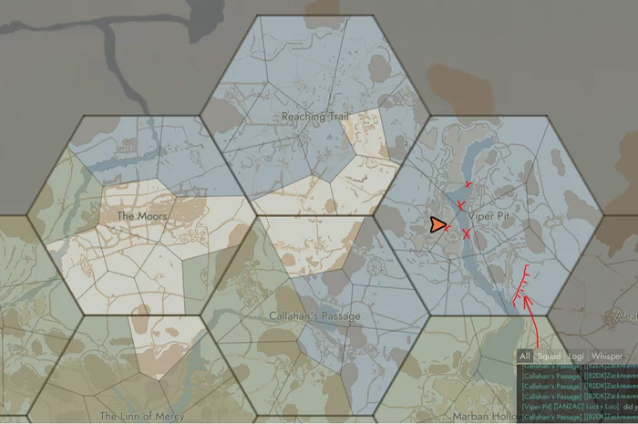 Foxhole карта онлайн