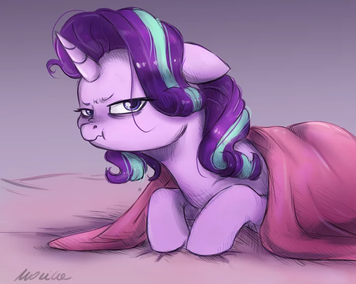 Offended Starblaze - My little pony, PonyArt, Starlight Glimmer, Buttersprinkle