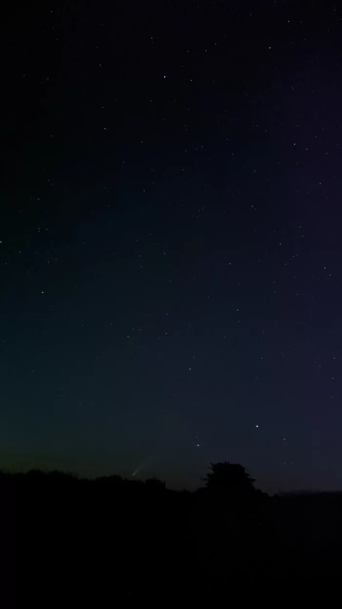 Comet C/2020 F3 (NEOWISE) - My, Comet, Astrophoto, Night shooting, Longpost, Neowise