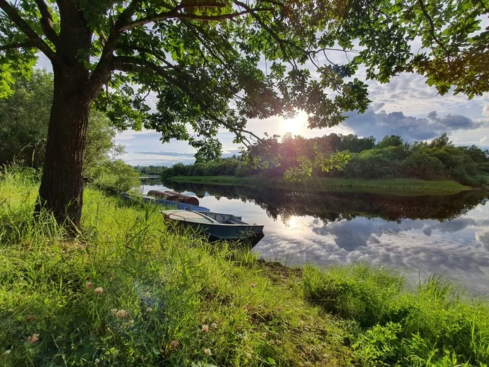 River - My, Volkhov, beauty, Mobile photography, Samsung, Russia, Water