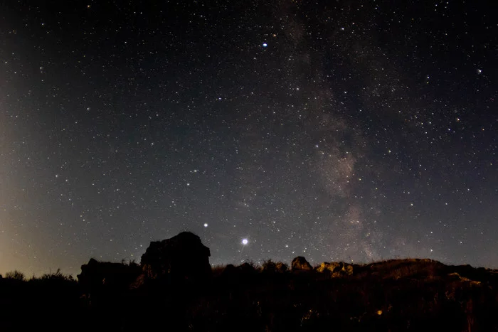 Milky Way in Crimea - My, Crimea, Milky Way