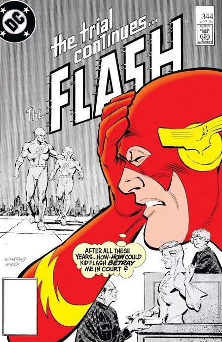 Погружаемся в комиксы: The Flash #344-3 - конец и начало - Моё, Супергерои, DC Comics, The Flash, Комиксы-Канон, Длиннопост