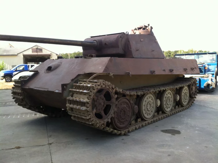 From breakdown to breakdown - My, Cat_cat, Story, War, The Second World War, Panther, Tanks, Germany, Longpost