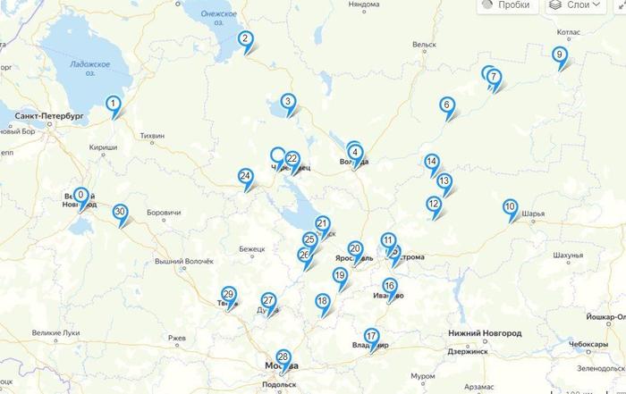 30 cities in 30 days. The first day - My, Road trip, Travelers, Vacation, Northwest, Russia, Family holiday, Report, Import substitution, Video, Longpost