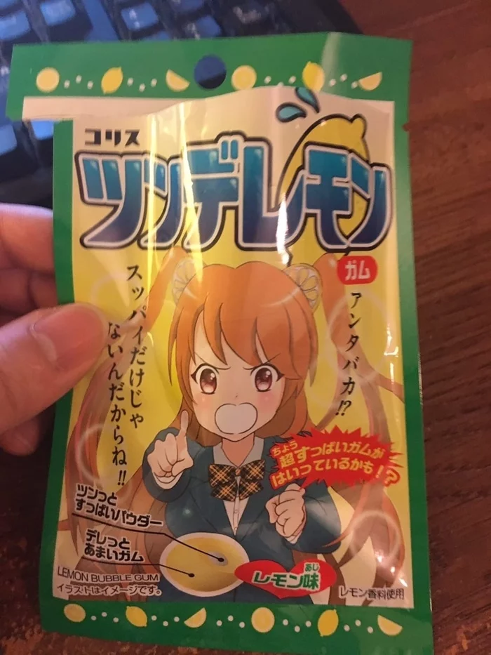 This is sour tsundere gum that gradually turns sweet - Japan, Zundere, Candy, Anime, Longpost