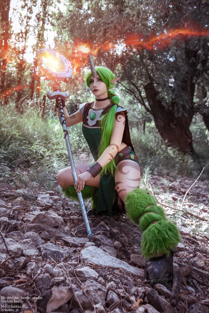 League of legends - Dryad Soraka - My, Cosplay, Russian cosplay, Soraka, League of legends, Soraka, Riot games, Games, Longpost