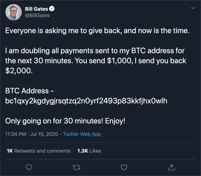 Неизвестные взломали Twitter-аккаунты Чанпэна Чжао, Илона Маска и Билла Гейтса Новости, Twitter, Биткоины, Илон Маск, Билл Гейтс, Хакеры, Взлом, Длиннопост, Интернет-Мошенники