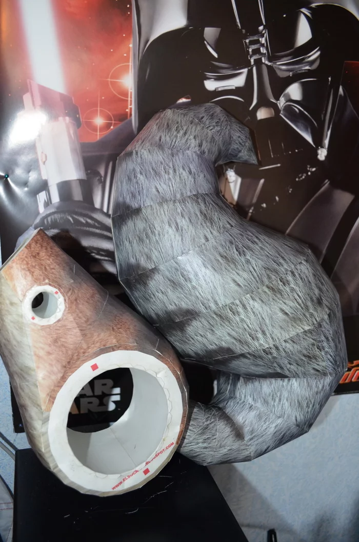 Scrat саблезубая крысобелка - Моё, Papercraft, Скрэт, Мультфильмы, Своими руками, Бумажный моделизм, Ледниковый период, Длиннопост, Рукоделие с процессом, Ледниковый период (мультфильм)