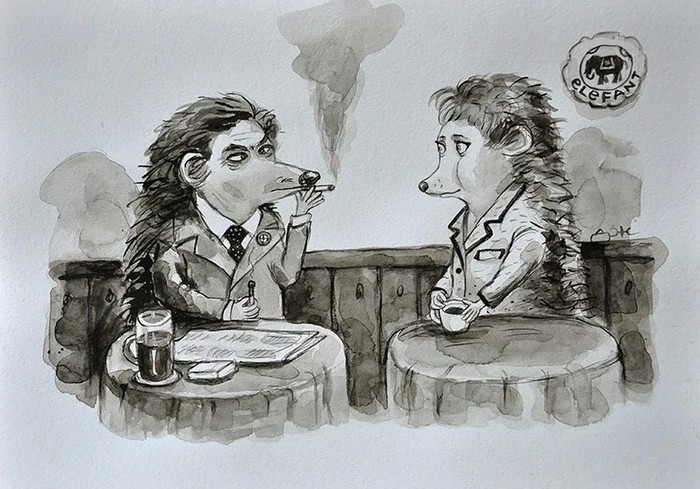 Кино для ежиков Ёжик, Советское кино, Длиннопост, Анжела Джерих