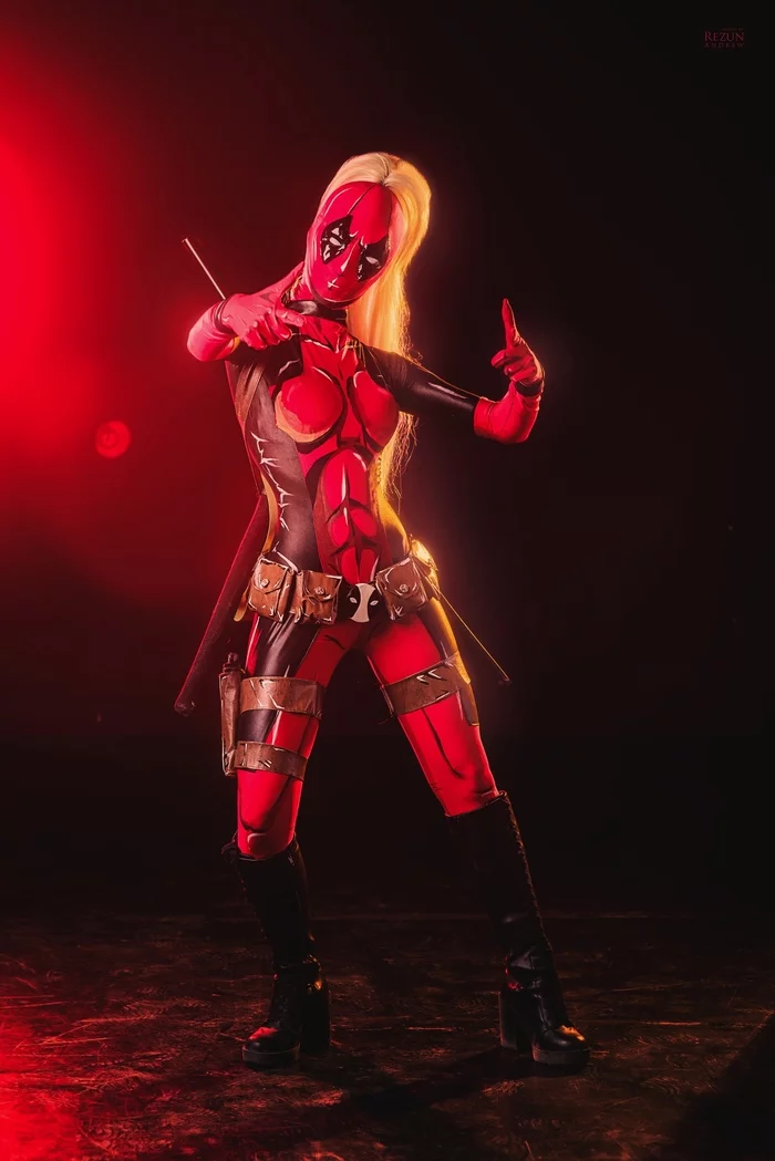 Lady Deadpool - My, Deadpool, Cosplay, Comics, Russian cosplay, Longpost