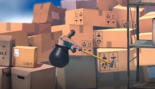 Getting Over It in one go. - My, Getting over IT, Passing, Speedrun, Challenge