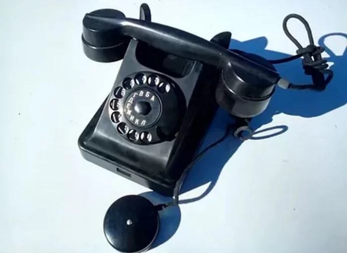 Open collection of the Museum of History and Labor Glory of PJSC ZMZ - Exhibit, Telephone, the USSR, Made in USSR, Museum