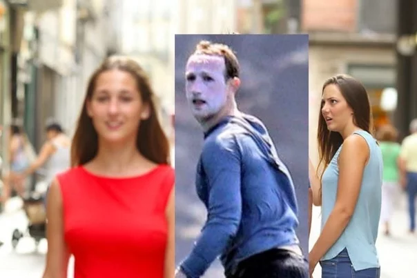 Марк Цукерберг переборщил с кремом от загара и стал мемом Марк Цукерберг, Мемы, Юмор, Фотожаба, Длиннопост