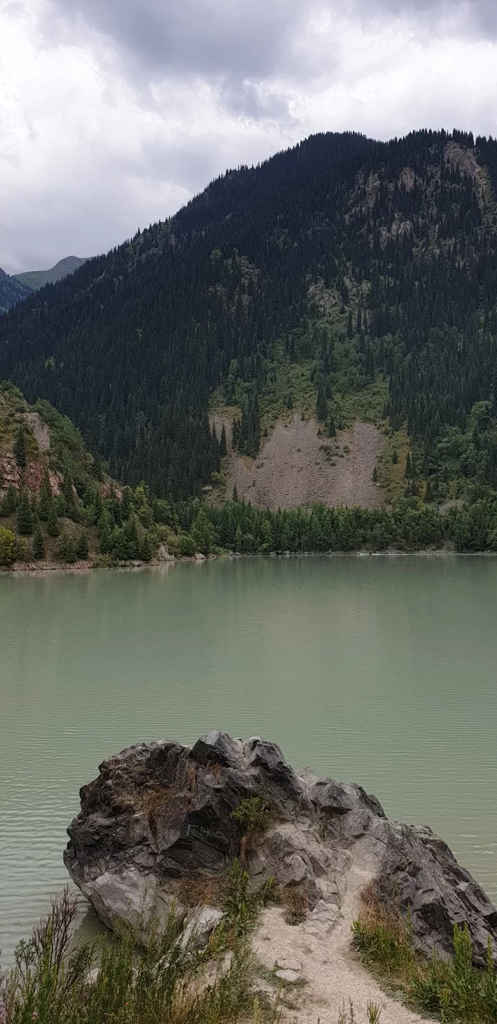 Issyk Lake - My, Issyk, Lake, Almaty Oblast, Almaty mountains, Nature, Longpost