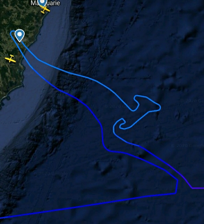 Qantas Farewell 747 -     Flightradar24, , Boeing 747, Qantas, , 