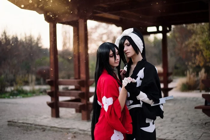 Dororo. Mio by Faritio. Hyakkimaru by Kida Sempai - My, Dororo, Mio, Hyakkimaru, Russian cosplay, Cosplay, Anime, Longpost