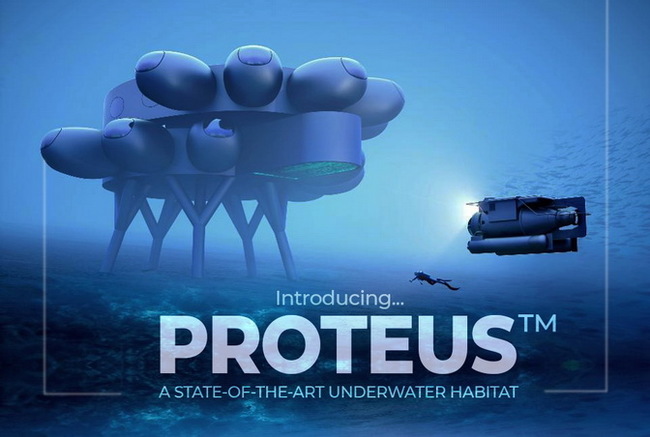 Grandson of Jacques-Yves Cousteau builds a large underwater station PROTEUS - Jacques Yves Cousteau, Underwater world, Underwater city, The science, Longpost
