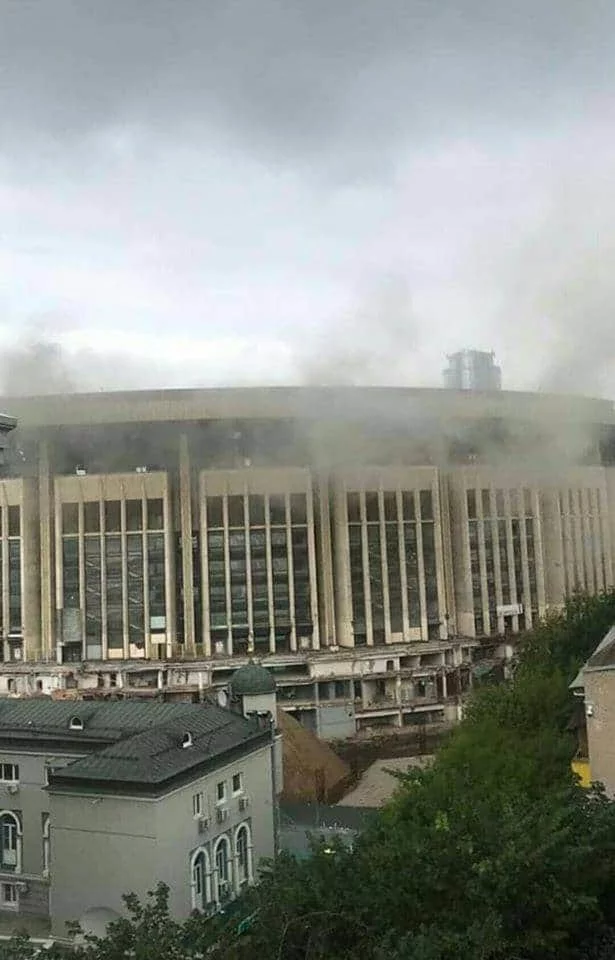 The Olympic Stadium is being demolished - Demolition, Olympiad, Ccm, Longpost