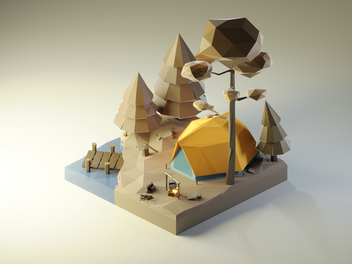    Low Poly