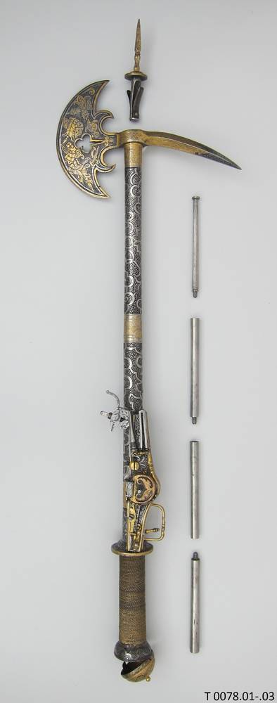 Combined weapons from the Dresden Armory - History (science), Weapon, Firearms, Steel arms, Combined weapons, Germany, Dresden, Longpost